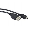 Kabel mini USB 2.0 Gembird AF-BM (0,15 m)
