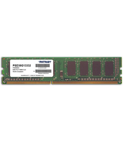 Pamięć RAM Patriot Signature 8GB DDR3 1333MHz Pamięć RAM Patriot Signature 8GB DDR3 1333MHz