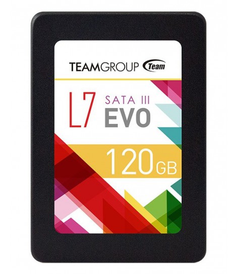 DYSK SSD 2.5\" L7 EVO 120GB SATA III 7mm 530/360MBs /TEAM GROUP