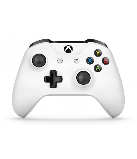 Kontroler bezprzewodowy Microsoft do konsoli Xbox One (biały)