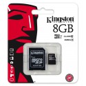 Karta pamięci microSDHC Kingston Class 10 8GB + Adapter SD
