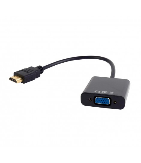 Adapter HDMI-VGA + audio na kablu Gembird A-HDMI-VGA-03
