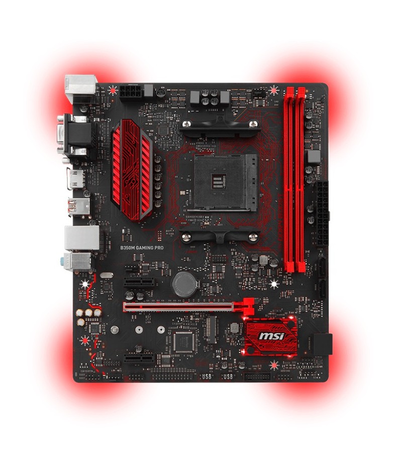 Msi b350m gaming pro какие процессоры поддерживает