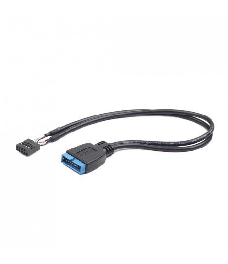 Kabel przedłużacz z USB 2.0 9-pin-USB 3.0 19-pin (0,3 m)