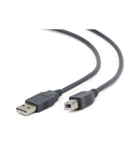Kabel USB 2.0 Gembird AM-BM (szary) 1,8 m