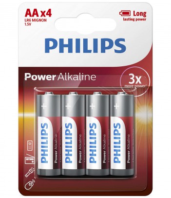 Bateria alkaliczna Philips Power Alkaline LR6, typ AA (4 szt.)