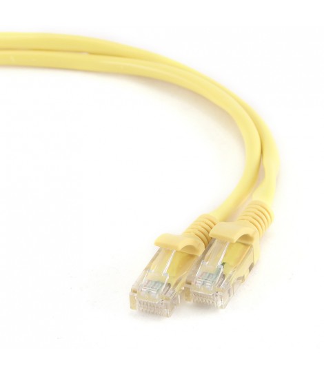 Kabel sieciowy UTP Gembird PP6U-1M/Y kat. 6, Patch cord RJ-45 (1 m)