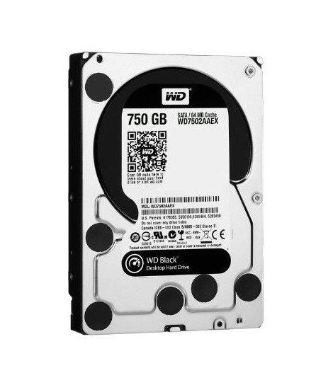 Dysk HDD WD Caviar Black 750GB 64MB (recertyfikowany)