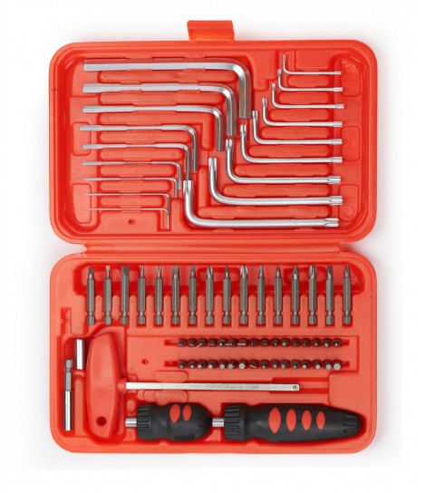 Zestaw narzędzi Gembird TK-PRO-02 do majsterkowania (71 elementów) Zestaw narzędzi Gembird TK-PRO-02 do majsterkowania (71 elementów)