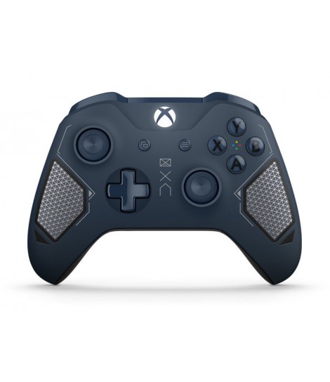Kontroler bezprzewodowy Microsoft do konsoli Xbox One - wersja specjalna Patrol Tech (granatowy)