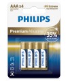 Bateria alkaliczna Philips Premium Alkaline LR03, typ AAA (4 szt.)