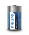Bateria alkaliczna Philips Ultra Alkaline LR20, typ D (2 szt.)