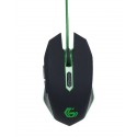 Mysz gamingowa Gembird MUSG-001-G (zielone podświetlenie)