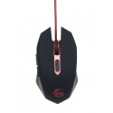 Mysz gamingowa Gembird MUSG-001-R (czerwone podświetlenie)