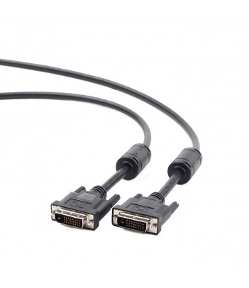 Kabel DVI Dual-Link (24+1) Gembird CC-DVI2-BK-15 (4,5 m)