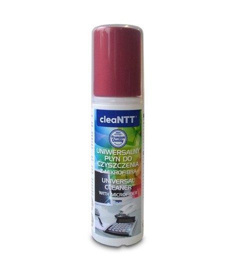 Płyn cleaNTT CLN0032 do czyszczenia z mikrofibrą, uniwersalny, 100 ml Płyn cleaNTT CLN0032 do czyszczenia z mikrofibrą, uniwersalny, 100 ml