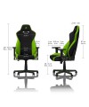 Fotel dla gracza Nitro Concepts S300 (zielony)
