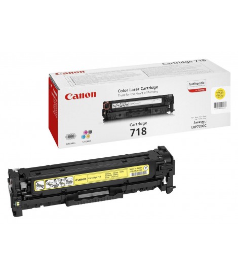 Toner Canon CRG-718 (yellow) Toner Canon CRG-718 (yellow)