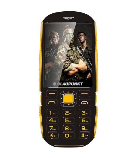 Telefon Blaupunkt RS 01 2.4" 64MB (czarno-żółty)