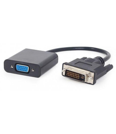 Adapter DVI-D/VGA (24M/15F) Gembird A-DVID-VGAF-01