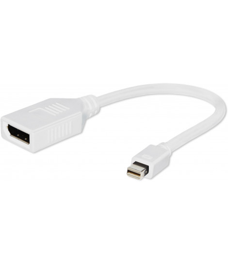 Adapter mini DisplayPort-DisplayPort Biały Gembird