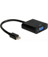 Adapter mini DisplayPort-VGA czarny Gembird