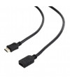 Kabel Przedłużacz HDMI A-A, M/F, high speed, ethernet, 0.5m Gembird