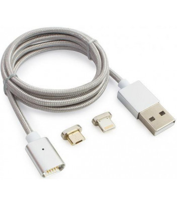 Kabel magnetyczny USB 2.0 3w1 Gembird CC-USB2-AMLM31-1M (1 m)