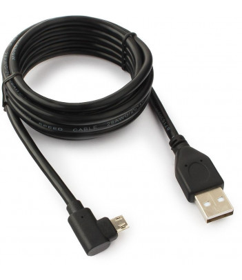 Kabel USB 2.0 na micro-USB dwustronny kątowy Gembird (1,8 m)