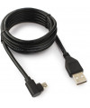 Kabel USB 2.0 na micro-USB dwustronny kątowy Gembird (1,8 m)