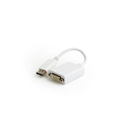 Adapter DisplayPort-DVI Gembird A-DPM-DVIF-03-W (biały)