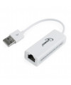 Adapter / Karta sieciowa USB 2.0(M) - RJ-45 LAN Gembird