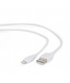 Kabel USB 2.0-Lightning Gembird CC-USB2-AMLM-2M-W (2 m)