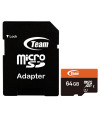 Karta pamięci microSDXC Team Group UHS-I 64GB + adapterSD