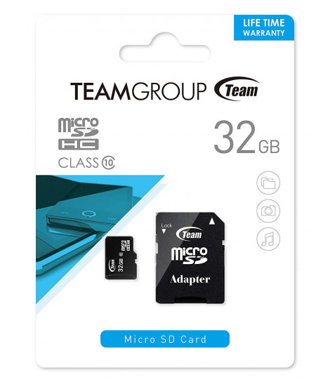 Karta pamięci microSDHC Team Group Class 10 32GB + adapter SD
