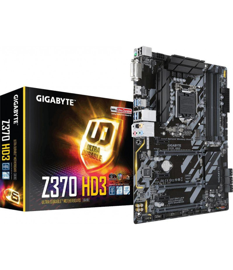 Gigabyte z370 hd3 какие процессоры поддерживает