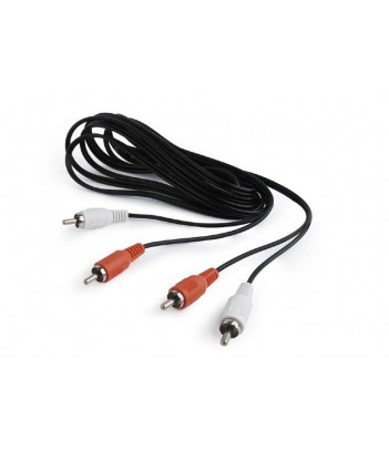 Kabel stereo RCA cinch-cinch 10m Gembird