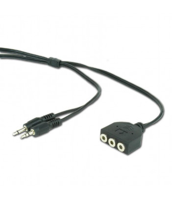 Kabel przedłużacz audio 2 x jack 3.5mm na 3 x jack 3,5mm Gembird