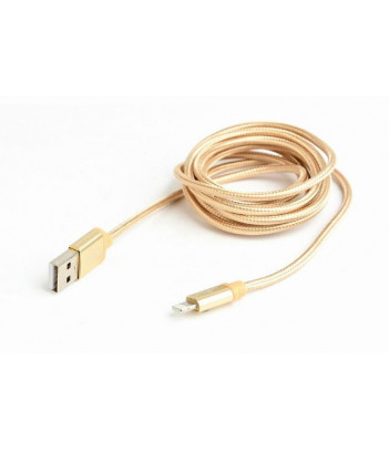 Kabel USB-A męski do Lightning Gembird CCB-mUSB2B-AMLM-6-G (1,8 m)