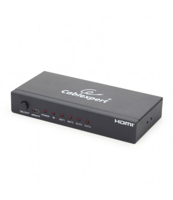 Cztero-portowy splitter HDMI Gembird DSP-4PH4-02