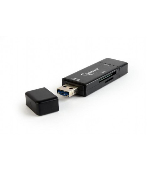 Czytnik kart pamięci SD i microSD do wersji SDXC, multi USB (USB-C/USB 2.0/micro USB) Gembird UHB-CR3IN1-01