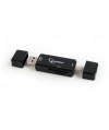 Czytnik kart pamięci SD i microSD do wersji SDXC, multi USB (USB-C/USB 2.0/micro USB) Gembird UHB-CR3IN1-01
