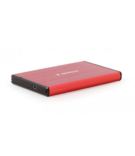 Obudowa zewnętrzna Gembird EE2-U3S-3-R na dysk 2.5" SATA HDD USB 3.0 (czerwona)
