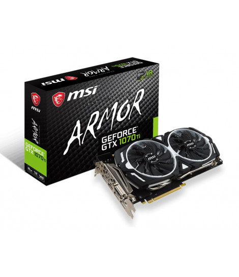 MSI GeForce GTX 1070 Ti ARMOR 8GB