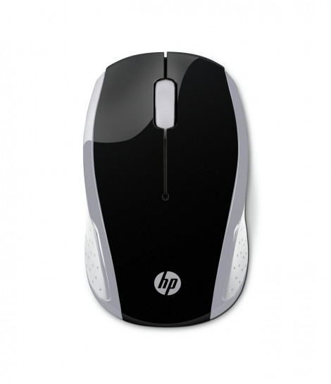 Mysz HP 200 (czarno-srebrna)