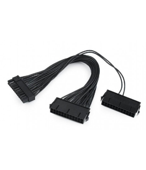 Przedłużacz kabla zasilania 24 pin wewnętrzny + wtyk 24 pin M/F (dual) Gembird