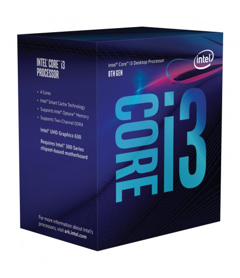Procesor Intel® Core™ i3-8100 (6M Cache, 3.60 GHz) Procesor Intel® Core™ i3-8100 (6M Cache, 3.60 GHz)