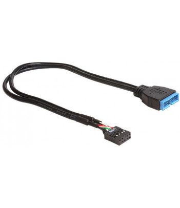 Kabel USB 2.0 (F)-USB 3.0 (M) Delock (0,3 m)