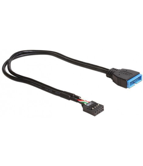 Kabel USB 2.0 (F)-USB 3.0 (M) Delock (0,3 m)