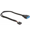 Kabel USB 2.0 (F)-USB 3.0 (M) Delock (0,3 m)